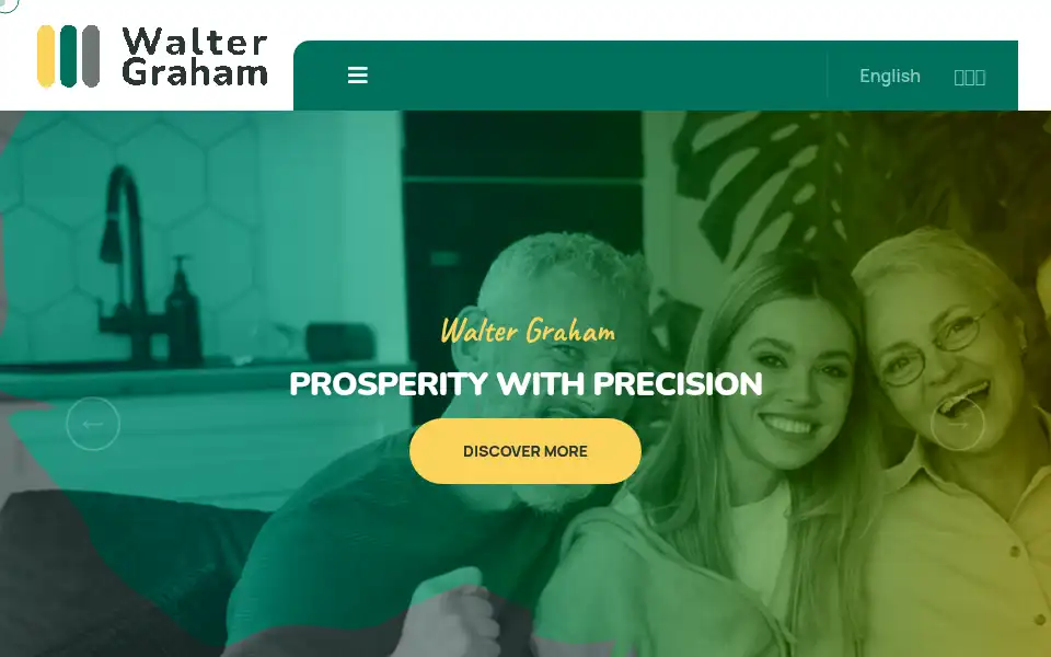 Screenshot of waltergraham.com