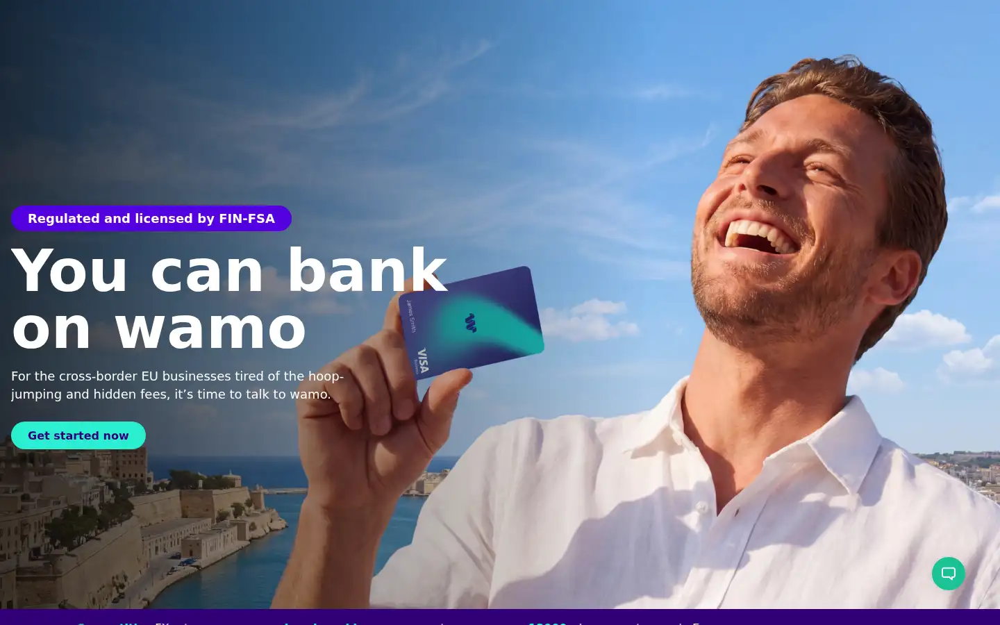 Screenshot of wamo.io