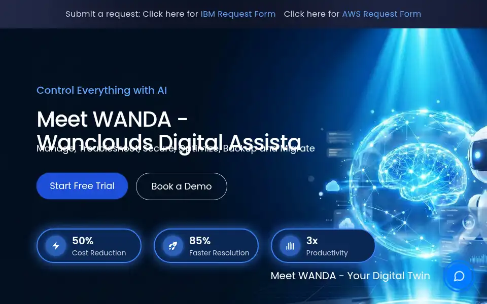 Screenshot of wanclouds.net