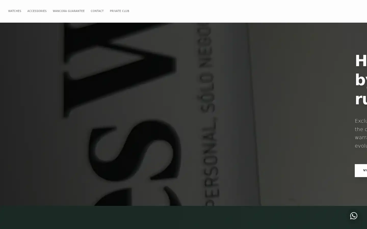 Screenshot of wancora.com