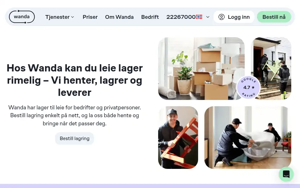 Screenshot of wanda.space