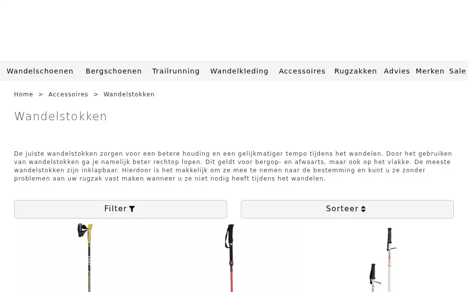 Screenshot of wandel-geest.nl