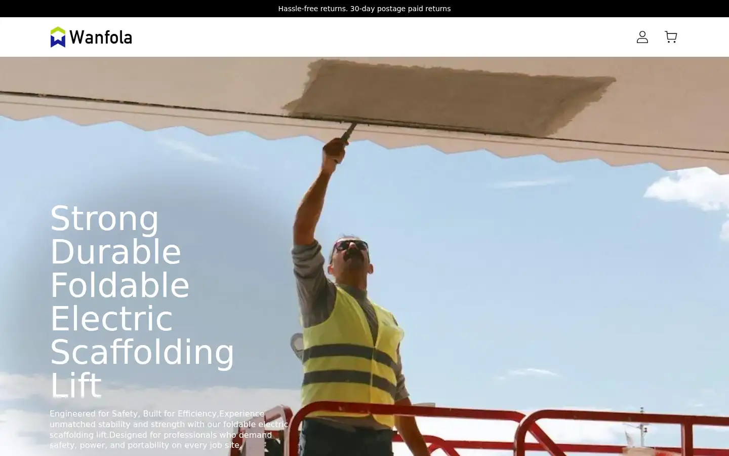 Screenshot of wanfola.com