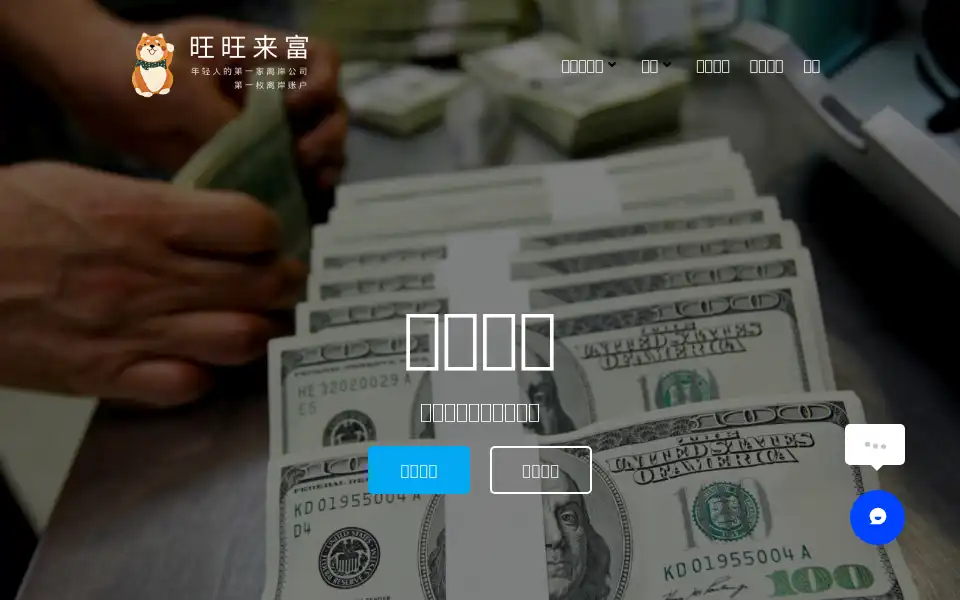 Screenshot of wangwanglaifu.com