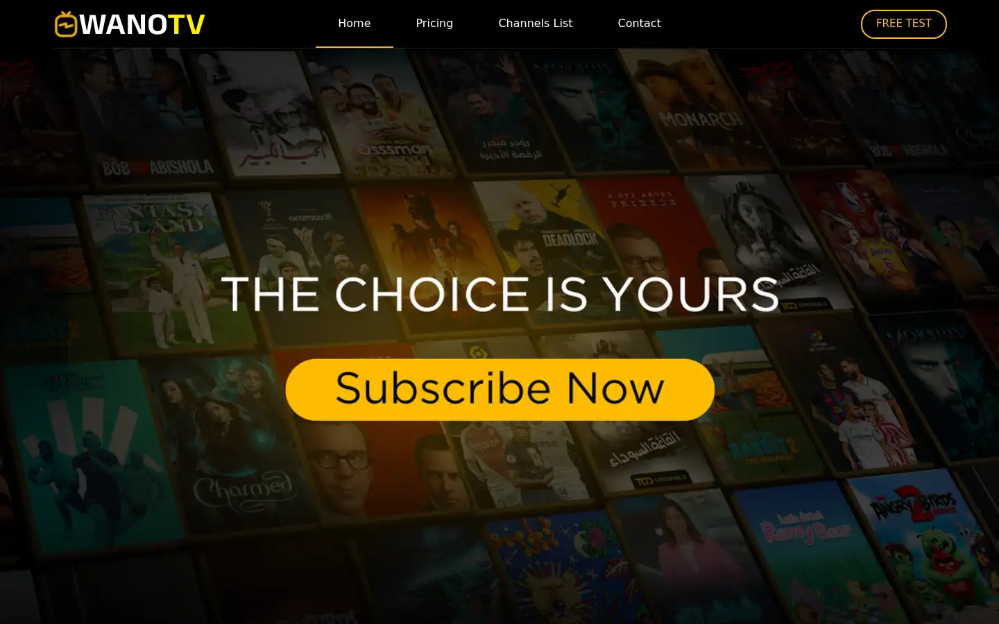 Screenshot of wanotv.com