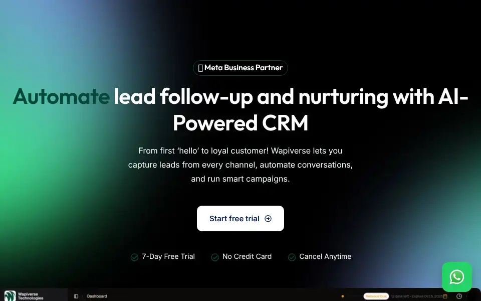 Screenshot of wapiverse.com