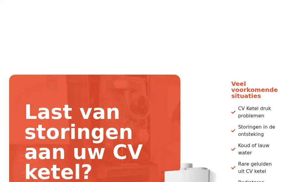 Screenshot of warmteserviceschouten.nl