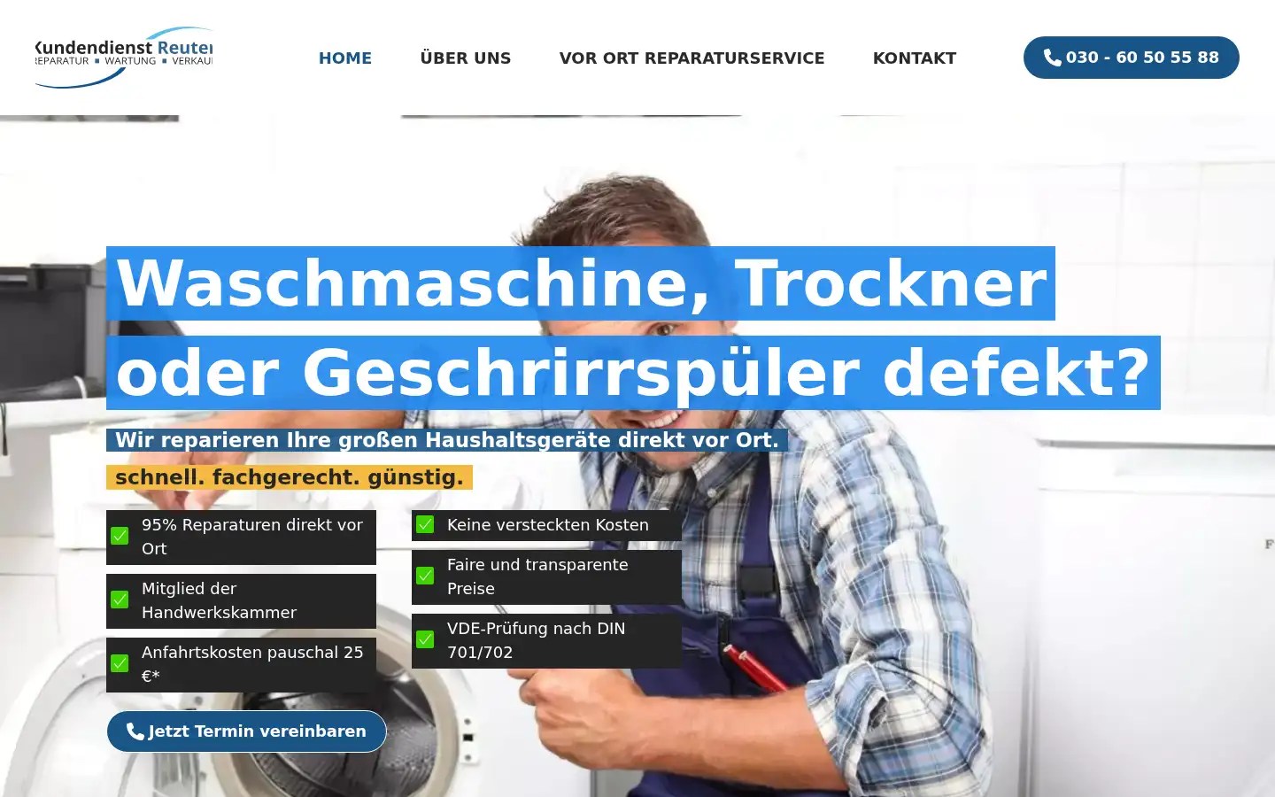 Screenshot of waschmaschine-reparaturen-berlin.de