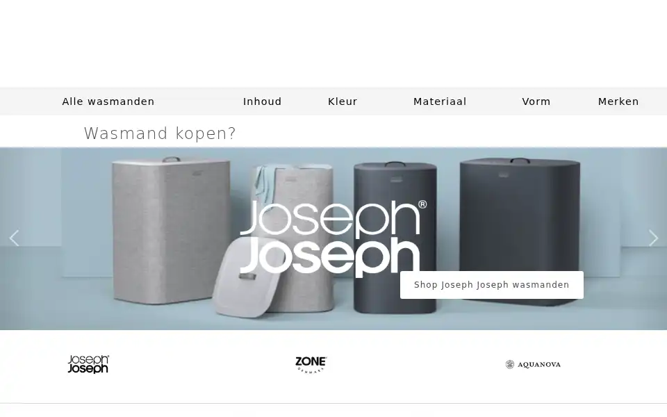 Screenshot of wasmand.nl