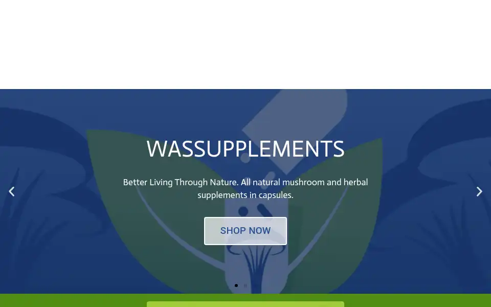 Screenshot of wassupplements.net