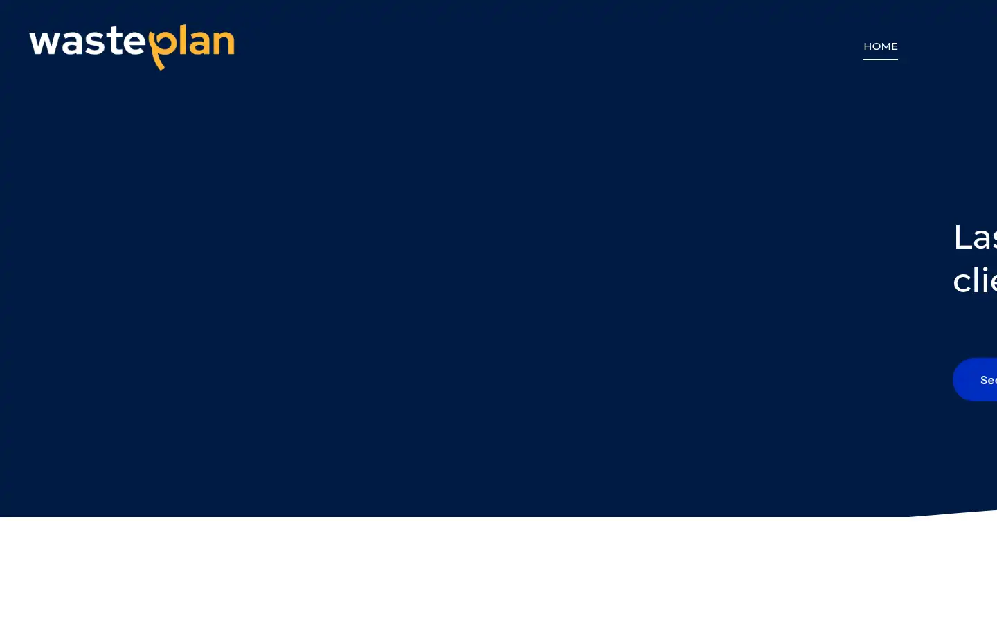 Screenshot of wasteplan.co.za