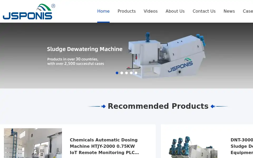 Screenshot of wastewatertreat.com