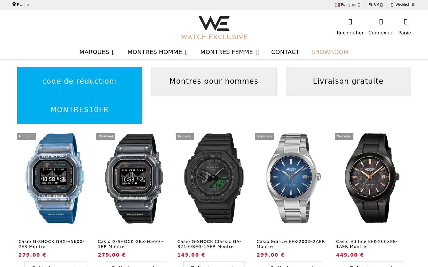 Screenshot of watchexclusive.eu