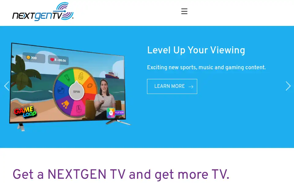 Screenshot of watchnextgentv.com