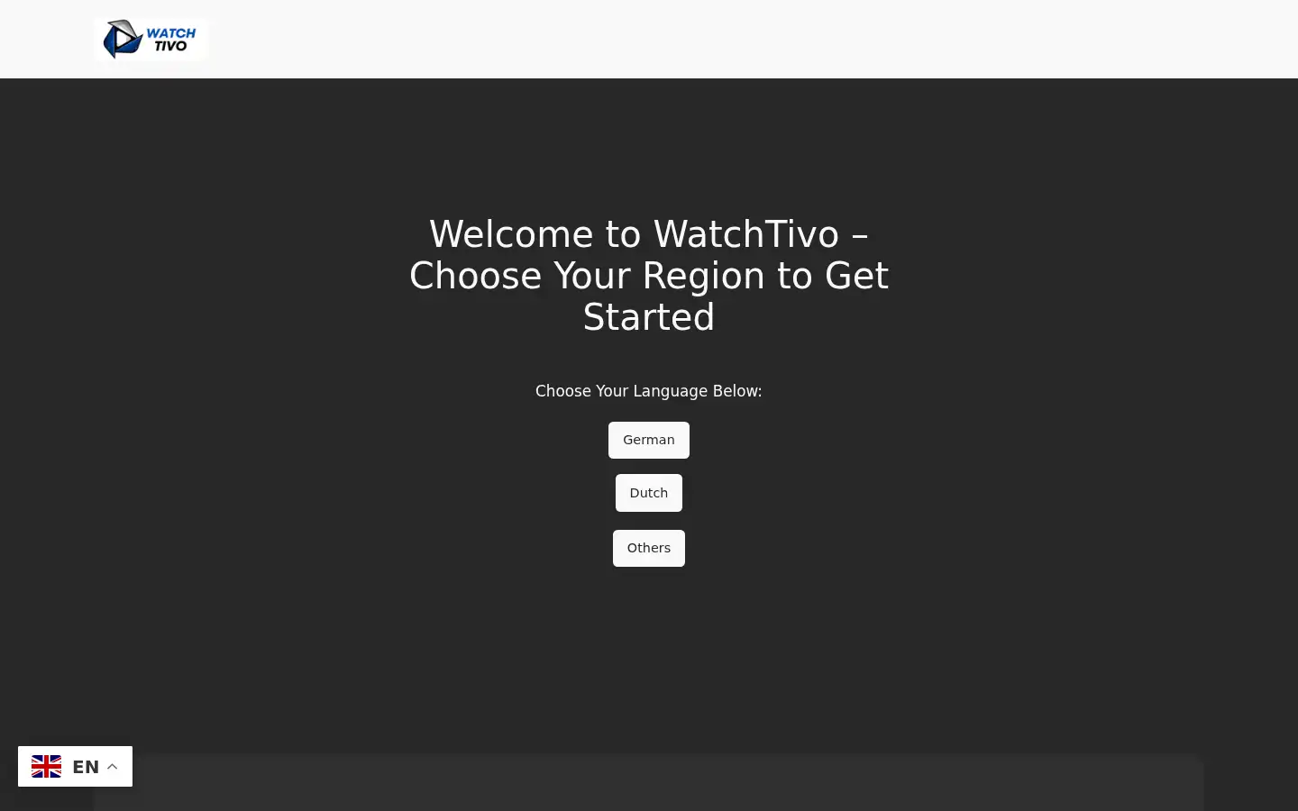 Screenshot of watchtivo.org