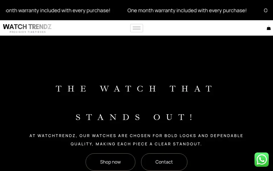 Screenshot of watchtrendz.us