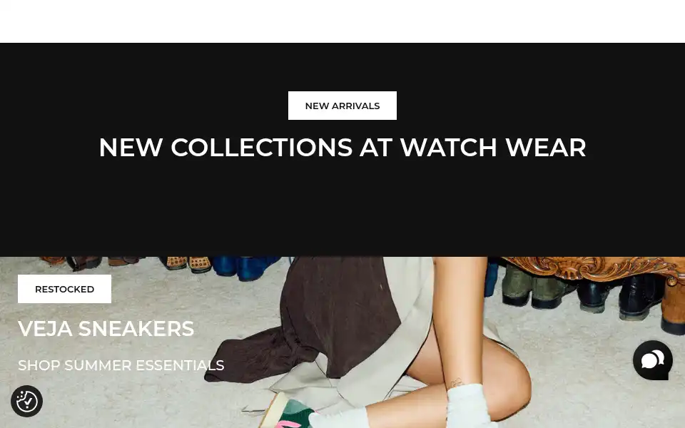 Screenshot of watchwear.eu