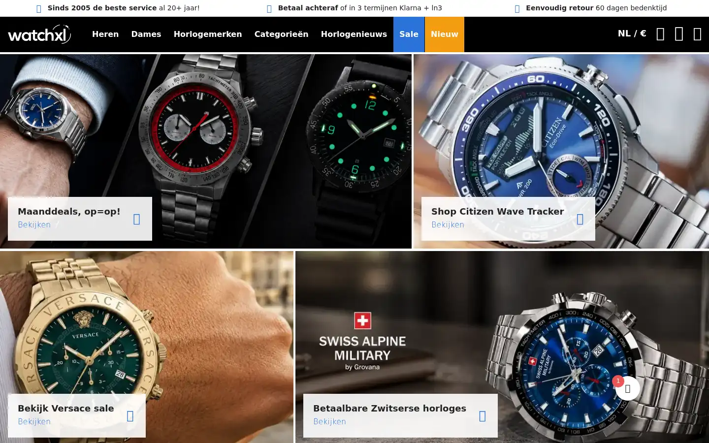 Screenshot of watchxl.nl