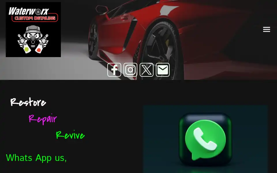 Screenshot of water-worx.co.uk