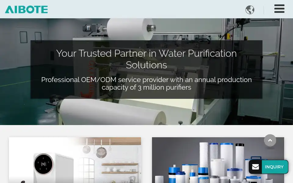 Screenshot of waterfilter-system.com