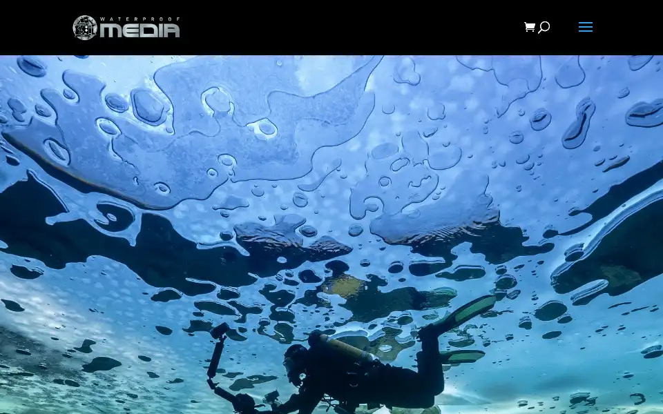 Screenshot of waterproofmedia.co.uk