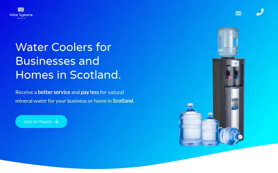 Screenshot of watersystems-scotland.co.uk