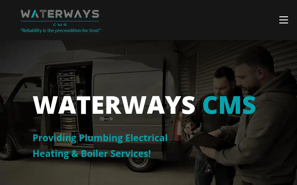 Screenshot of waterwayscms.co.uk