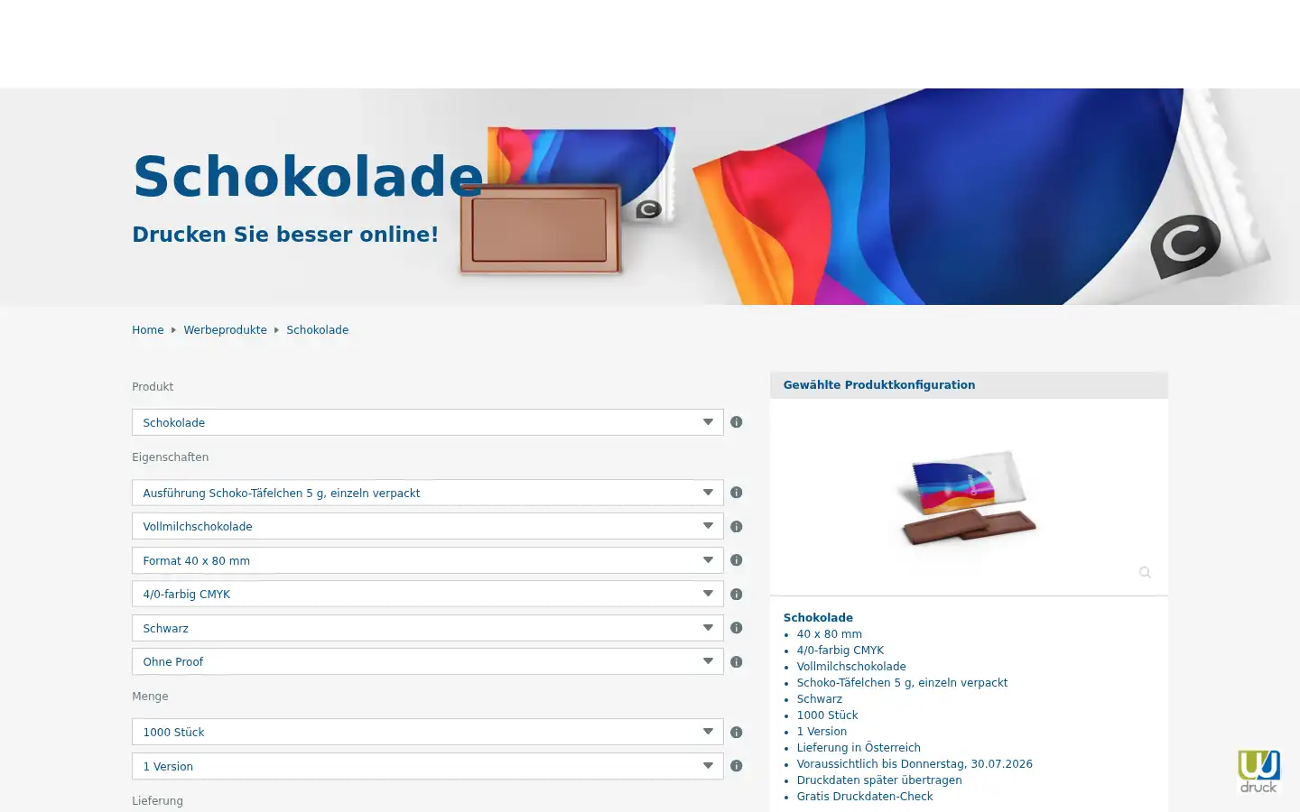 Screenshot of wavadruck.at