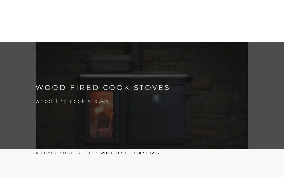 Screenshot of waveneystoves.co.uk