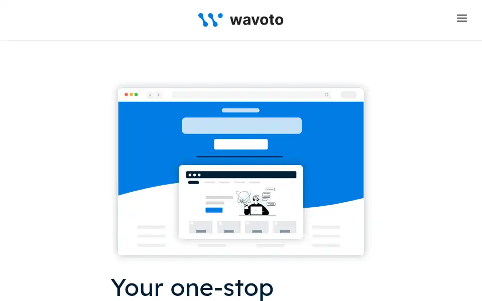 Screenshot of wavoto.com