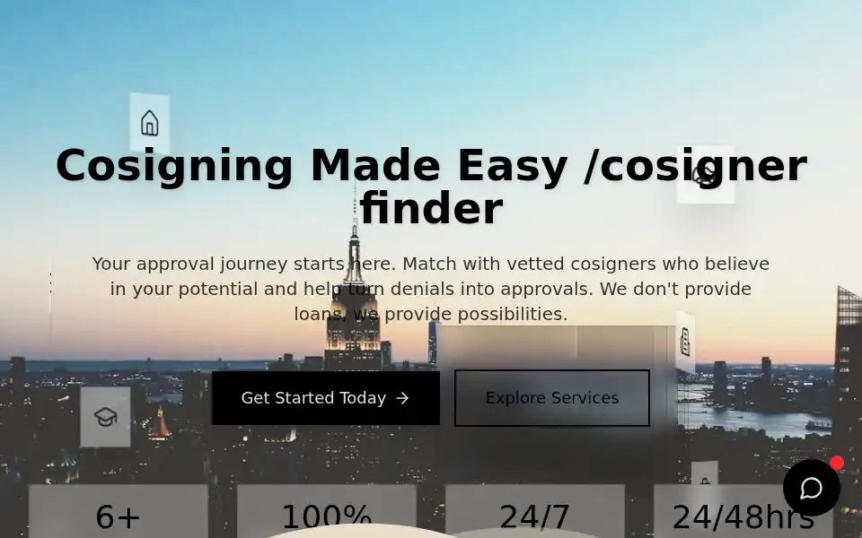 Screenshot of waynecosignersllc.com
