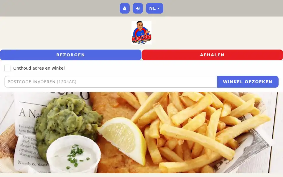 Screenshot of wazza-fish-more.simplywebshop.nl