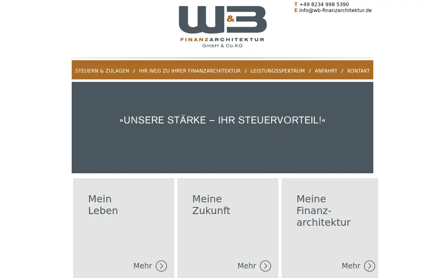 Screenshot of wb-finanzarchitektur.de