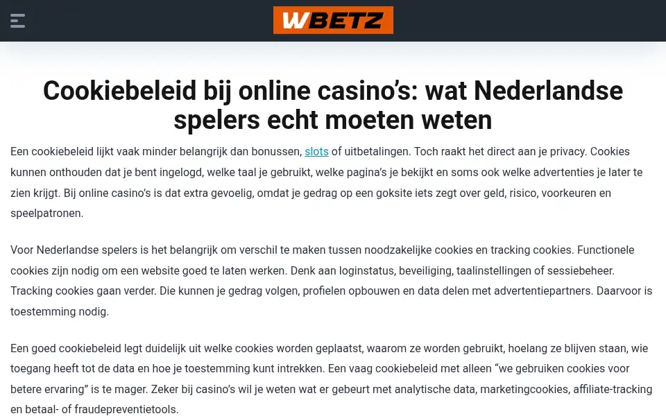 Screenshot of wbetz-spins.com