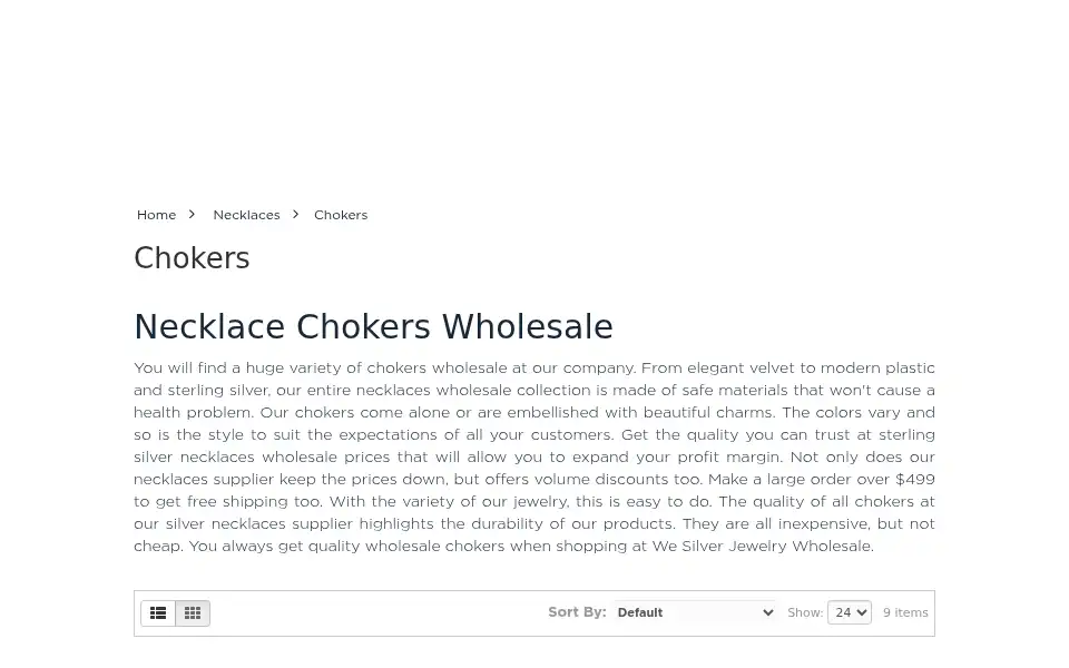 Screenshot of we-silver-jewels.com