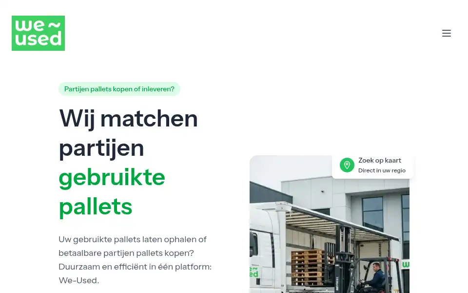Screenshot of we-used.nl