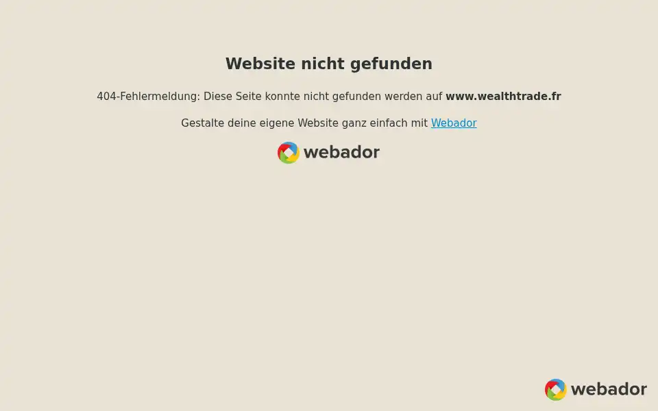 Screenshot of wealthtrade.fr