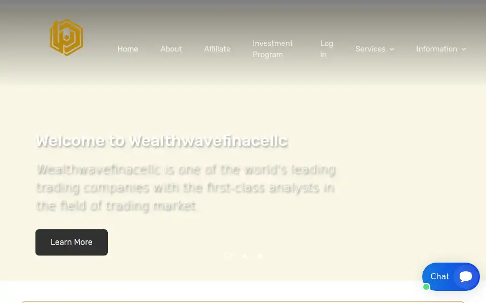 Screenshot of wealthwavefinacellc.com