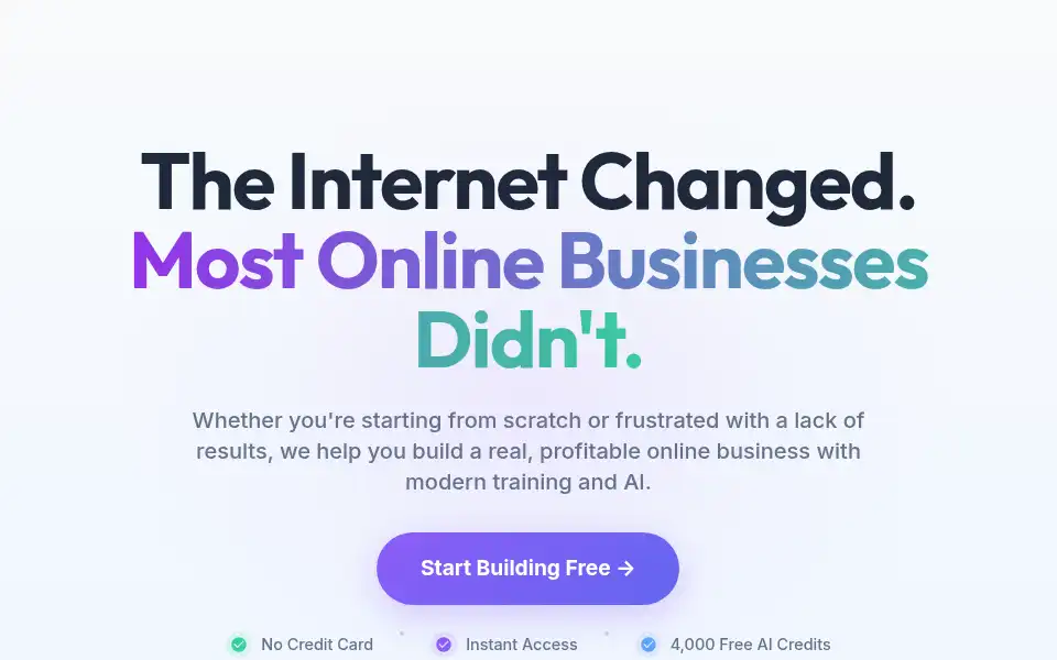 Screenshot of wealthyaffiliate.com