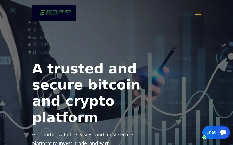 Screenshot of wealthycrypto-trade.com