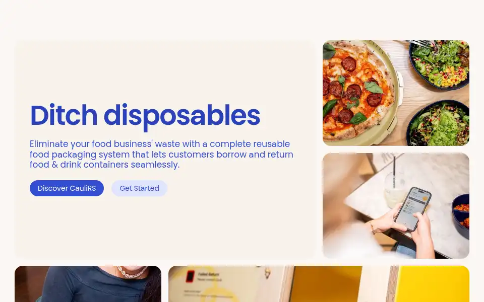 Screenshot of wearecauli.com
