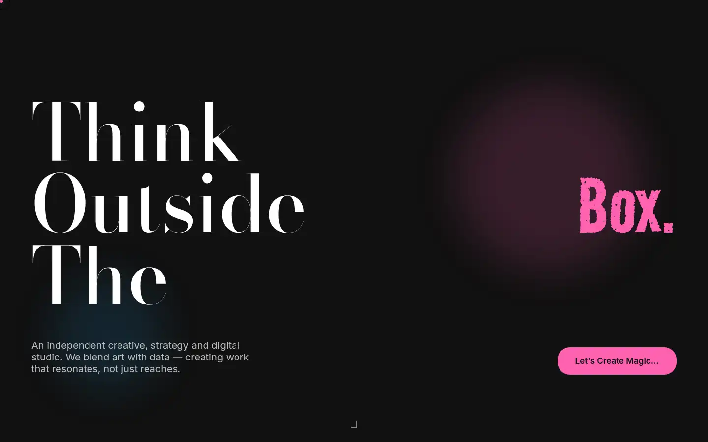 Screenshot of wearejmkstudios.io
