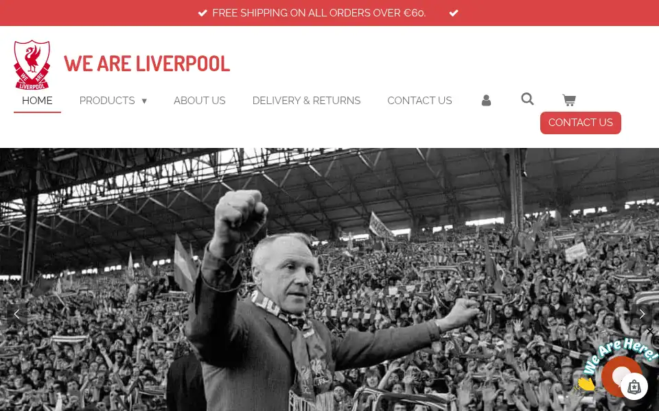 Screenshot of weareliverpool.ie