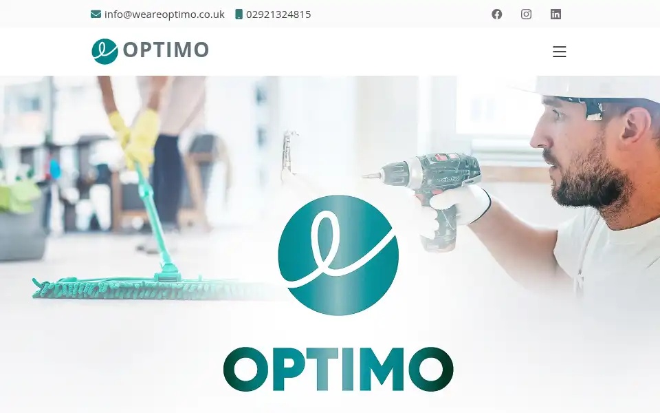 Screenshot of weareoptimo.co.uk