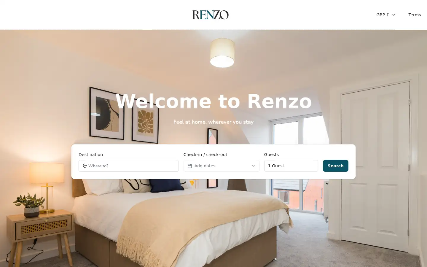 Screenshot of wearerenzo.com