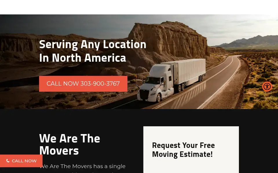 Screenshot of wearethemovers.com