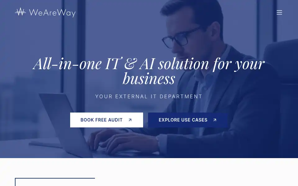 Screenshot of weareway.co.uk