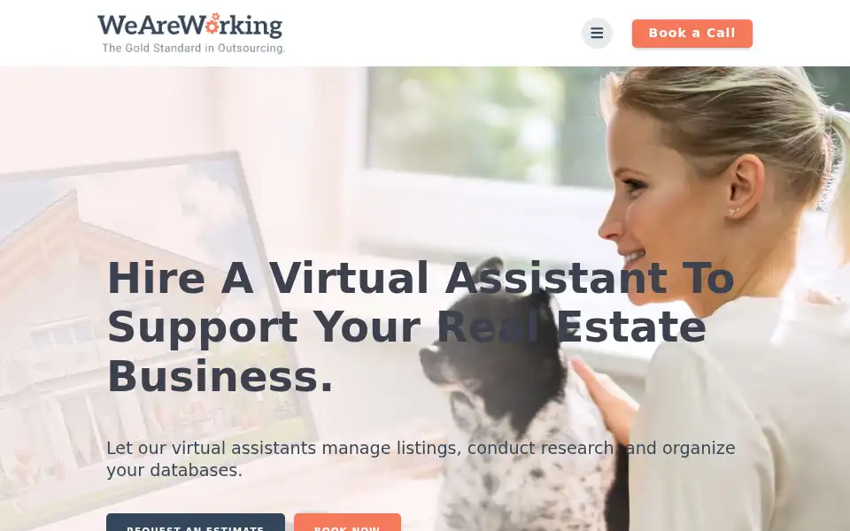 Screenshot of weareworking.com