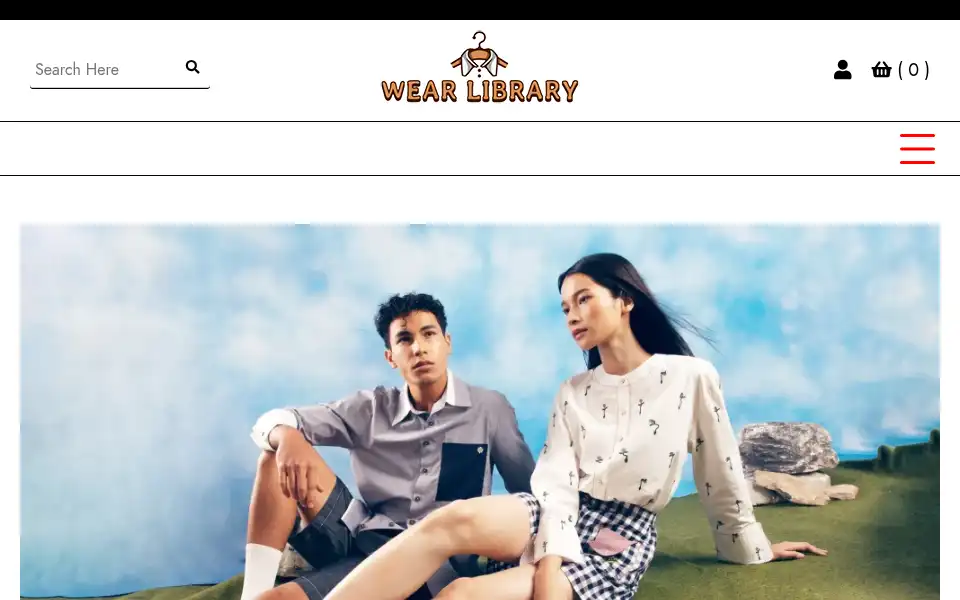 Screenshot of wearlibrary.com