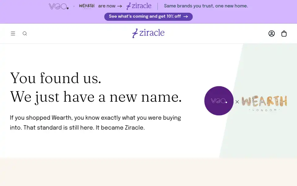 Screenshot of wearthlondon.com